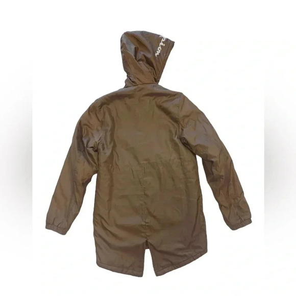 Champion Sherpa Lined Stadium Hooded Gold Jacket Size XS - Picture 5 of 13